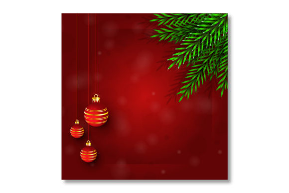 Christmas Background Copy Space: A Graphic Template for Seasonal Web Publishing