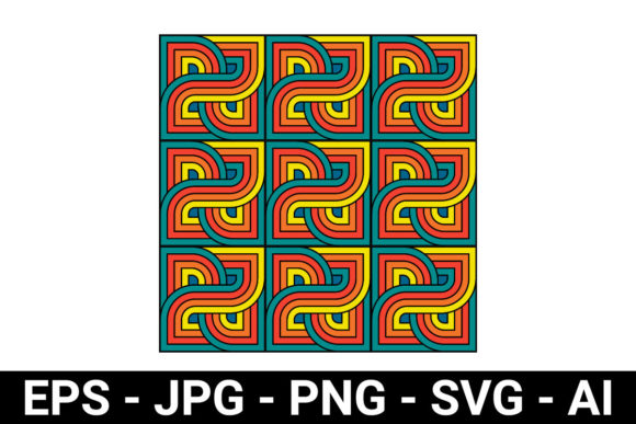 Colorful Tile Seamless Pattern