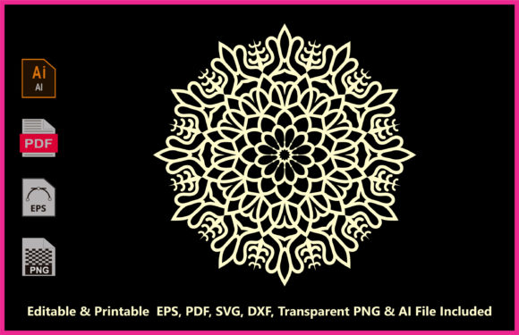 Mandala Coloring Pages and Books 11 Graphics