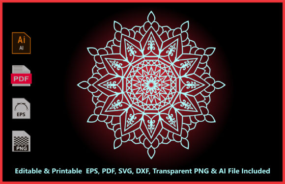 Mandala Coloring Pages and Books Pattern Graphics