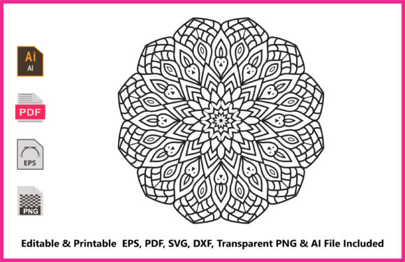 Mandala Coloring Pages Books Design a