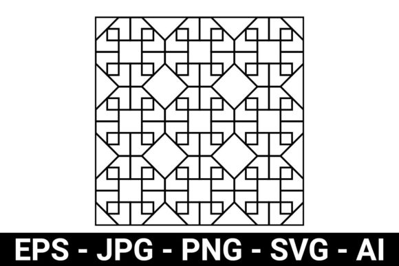 Minimal Tile Seamless Pattern Graphics