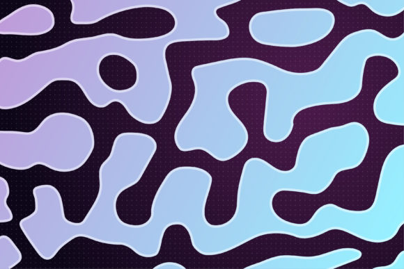 Purple Blue Pattern Liquid Background Graphics
