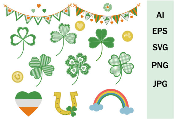 St. Patrick’s Day Clip Art for Graphics and Crafts